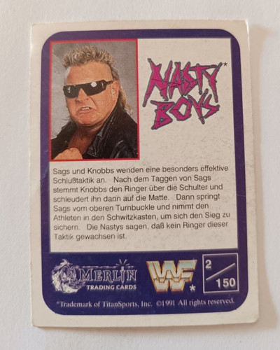 Wwf wrestling sammelkarte - wwf,
