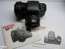 SET: Pentax SF7 SLR Kamera +