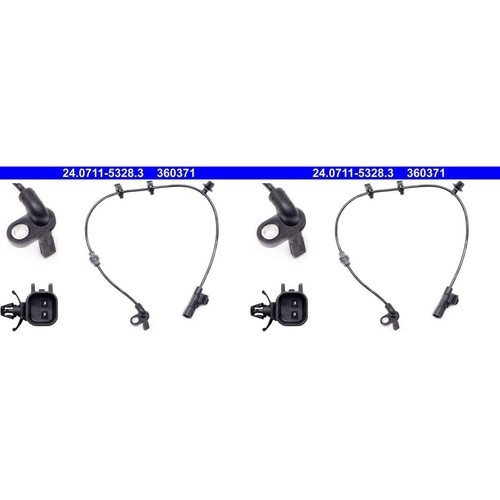 Ate abs sensor raddrehzahl - 2x,