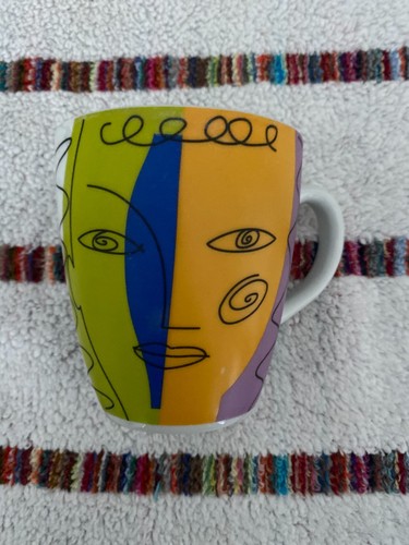Eine gebrauchte kaffee - kaffee,