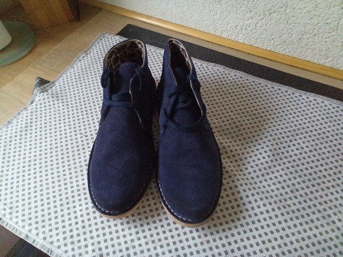 Bronx blaue schnürschuhe - bronx,