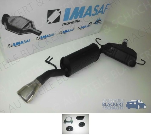 Imasaf sportauspuff für fiat - imasaf,