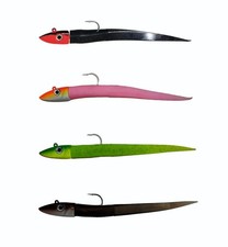 Dieter Eisele Draufgänger Sandaal Sandeel 125g-175g Gummifisch Heilbuttköder