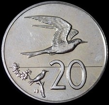 Cook Islands 20 Cents 1983