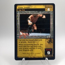 WWE WWF Rare Raw Deal CCG Wrestling Collector Trading Card KNEE SMASH Survivor