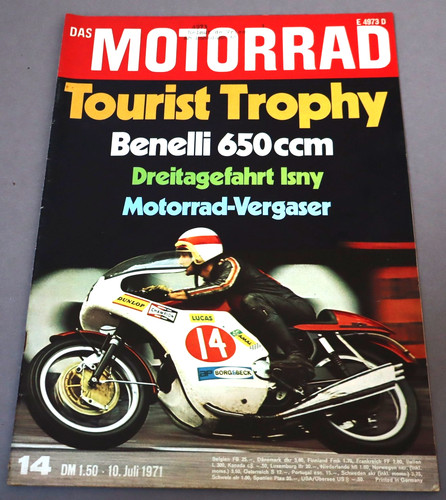 Das motorrad benelli - motorrad,