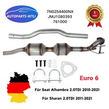 NEU Katalysator Dieselkat KAT Für VW Sharan Seat Alhambra 2.0 TDI 7N0254400NX