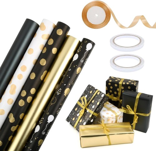 Geschenkpapier set rollen - geschenkpapier,