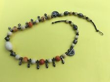 Halskette, Äthiopien, Silber, alt, original, Ethnoschmuck, tribal art