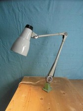 Werkstattlampe Rademacher Industrie Gelenkarmleuchte Antik Rarität Lampe 20e4