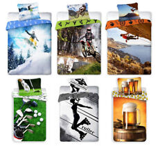 2tlg.Jugend Bettwäsche Mountainbike Cross Quad Kletterei Balletteuse Beer Bier