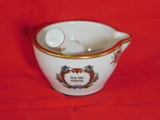 Antiker Porzellan Mörser "Baume Nerval" Apotheker!