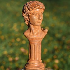 "David" Büste Garten Skulptur