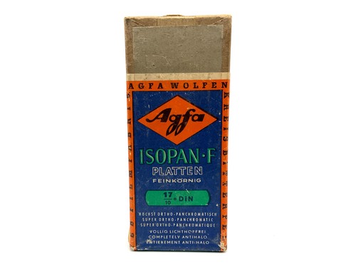 Agfa isopan platten - isopan, f