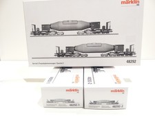 Märklin H0 48292 2er Set Torpedopfannenwagen in OVP GP644
