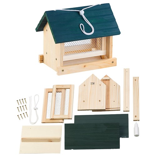 Vogel futterhaus bausatz - vogel-futterhaus-bausatz,, mit