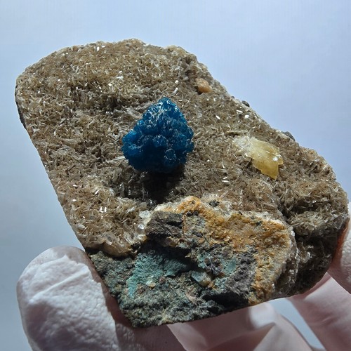 Seltene cavansit auf matrix - cavansit,