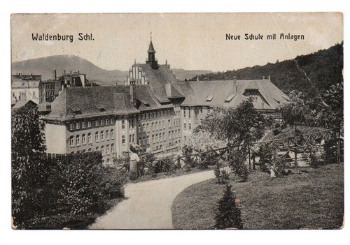Waldenburg schlesien - ak, in