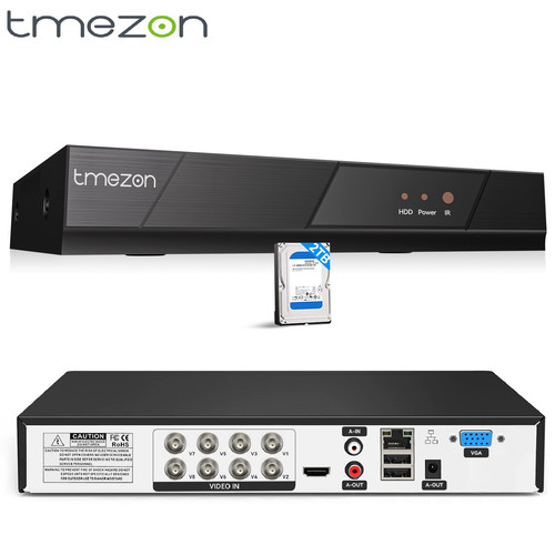 Tmezon 8ch 265 dvr recorder - tmezon,