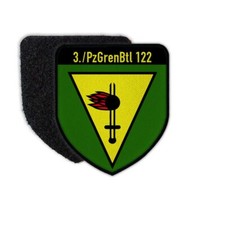 Patch 3 PzGrenBtl 122 Panzergrenadier Batataillon Kompanie Abzeichen #31956