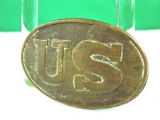 Vintage Gürtelschnalle „US„ Bürgerkrieg Fairchild Deane & Adams London cl208