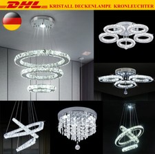 LED Deckenlampen Deckenleuchten Kristall Kronleuchter Lampe Pendelleuchte A+++
