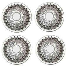 12 Zoll Silber Radzierblenden