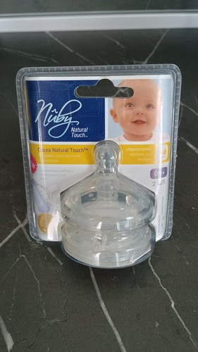 Nuby natural touch silikon - touch,