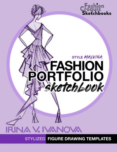 Skizzenbuch fashion portfolio - skizzenbuch,