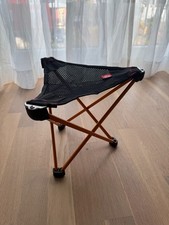 Robens geographic stool - Klapphocker Falthocker - orange metallic