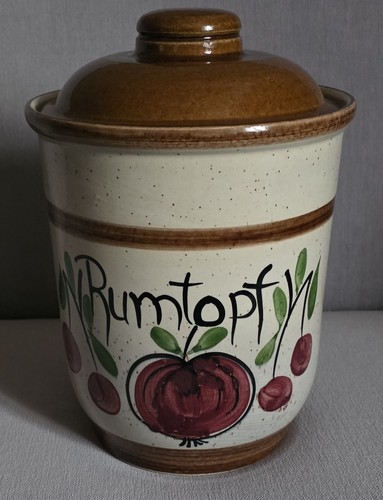 Rumtopf mit deckel - rumtopf,