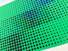 Almir Mavignier, Nr. 10, 3 Exemplare, handsign., num., Permutation, 1960/61