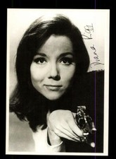 Diana rigg autogrammkarte - rigg,