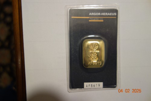 Goldbarren - g,