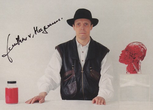 Gunther von hagens autogramm - gunther,