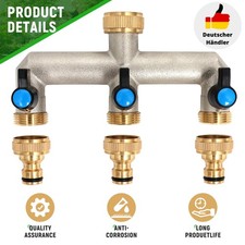 3-Wege Gardena Wasserverteiler