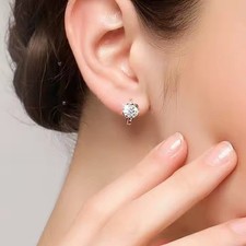 Luxus Damen Ohrringe 925S