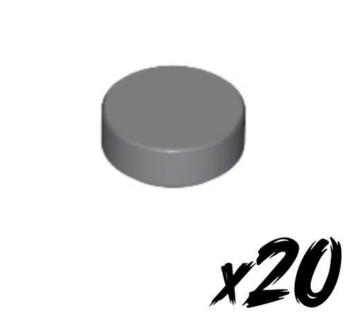 20x lego 98138 1x1 fliese - 1x1,