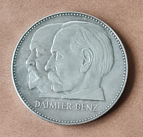Silbermedaille daimler benz - silbermedaille,