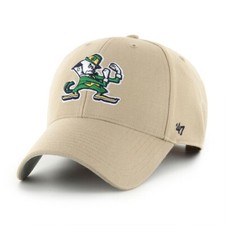 Notre Dame Fighting Irish  NCAA  47 Brand Cap Kappe Beige / Khaki