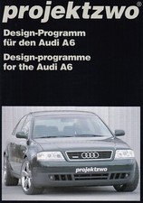 AUDI A6 C5 PROJEKTZWO Tuning Prospekt Brochure plus Preisliste 1998 AD  