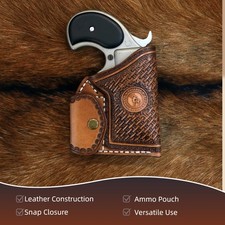 TOURBON Leder Taschenholster