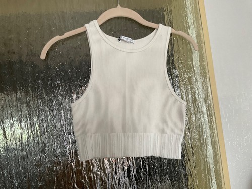 Zara top bauchfrei xs - top,,