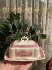 Villeroy&Boch Burgenland Rot Butterdose Dose