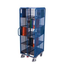 Transportwagen / Aktenwagen / Bürowagen / Rollwagen / Etagenwagen / 20 Fächer