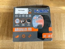 Hi-DOM AF-101 Automatischer Futterautomat Aquarium Fischfutter Spender Timer