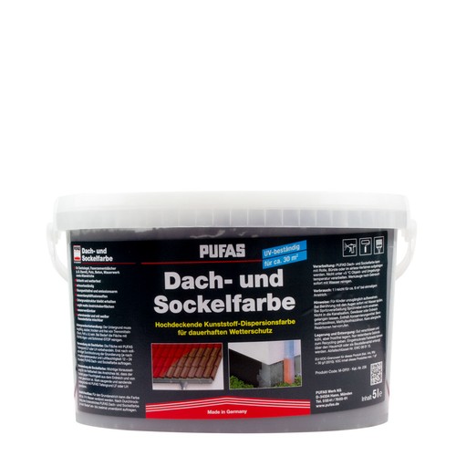 Pufas dach und sockelfarbe ds - dach-,