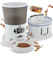 Trinkbrunnen und Futterautomat