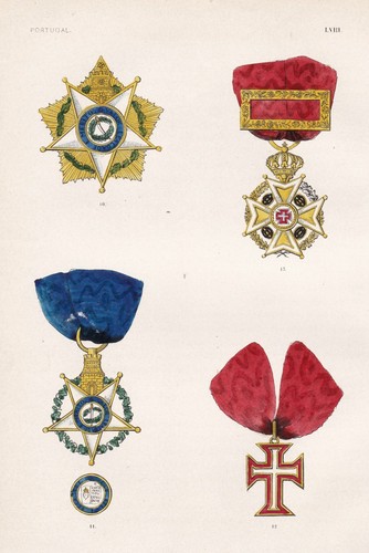 Portugal medal orden - medal, order