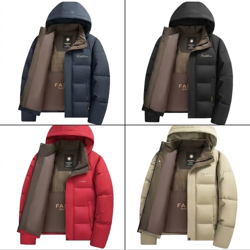 Herren winterparka gefüttert - herren,